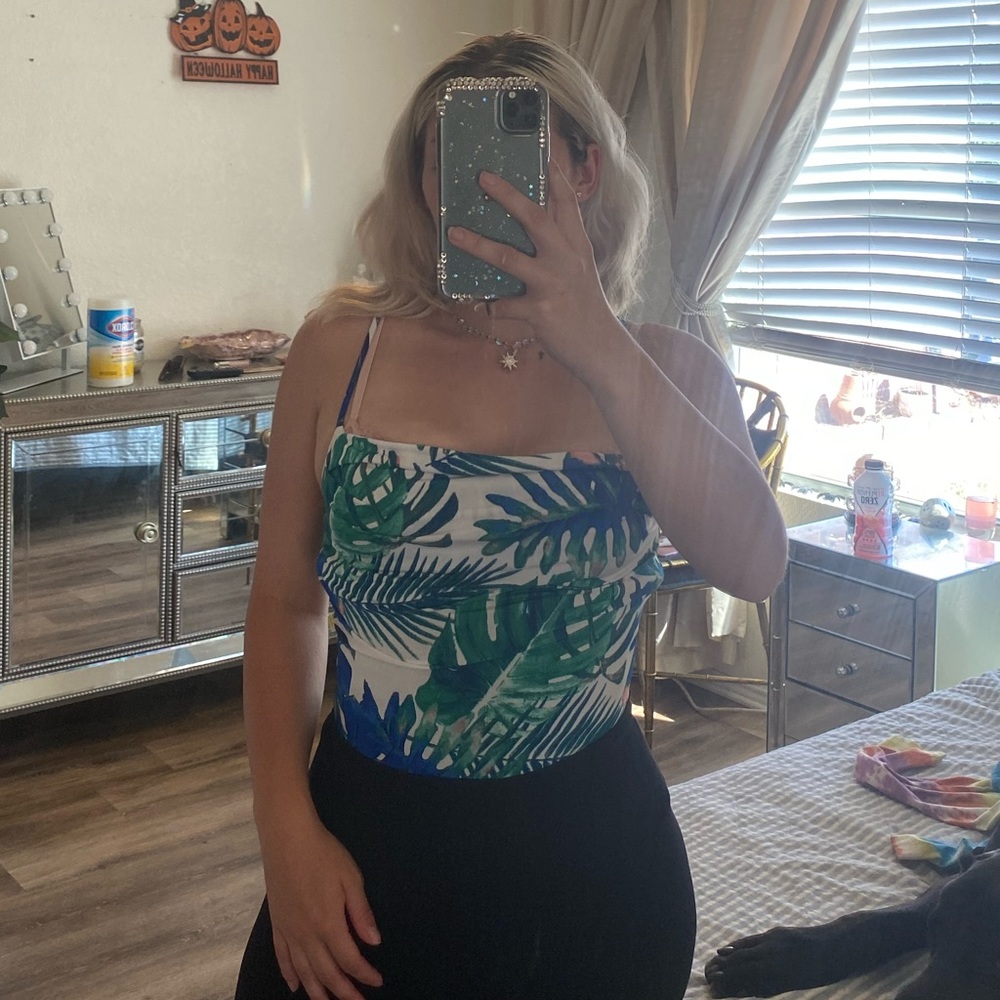 Small Banana Leaf Onesie Blouse